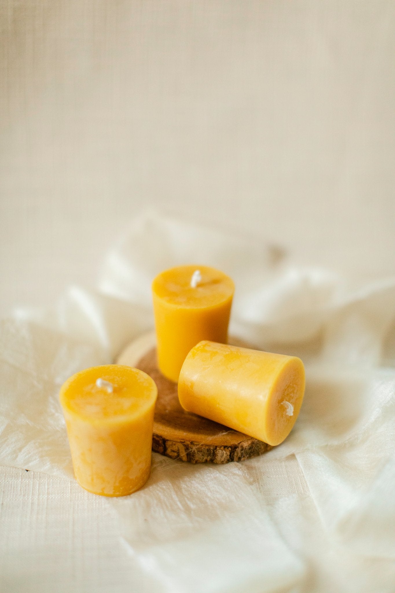 Votive Candle - 100% Beeswax