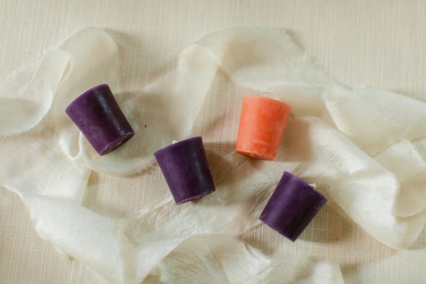100% Beeswax Advent Votive Candles