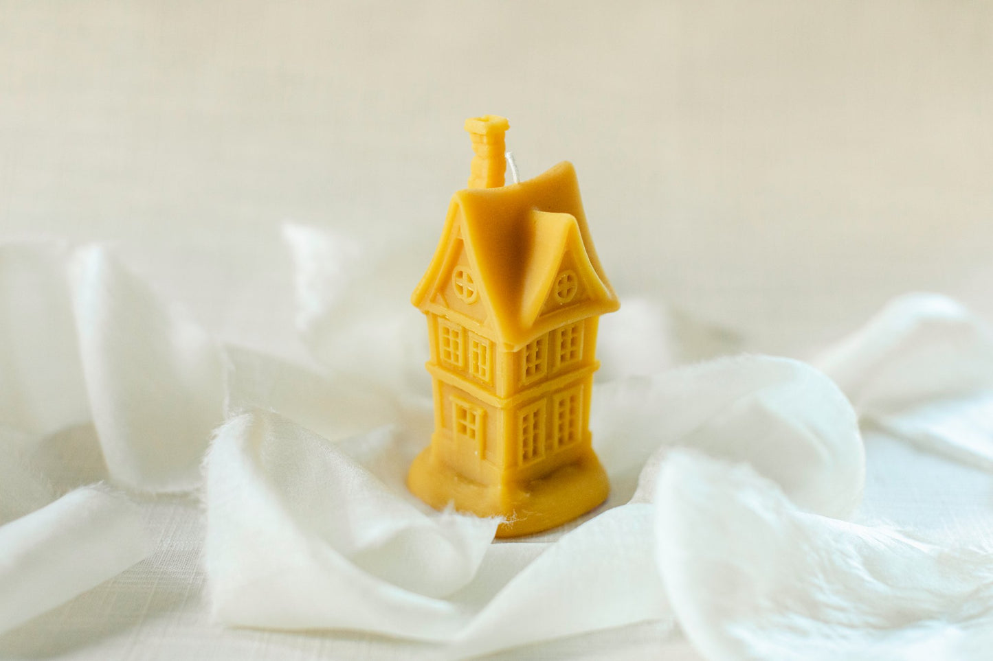 Beeswax House Candle