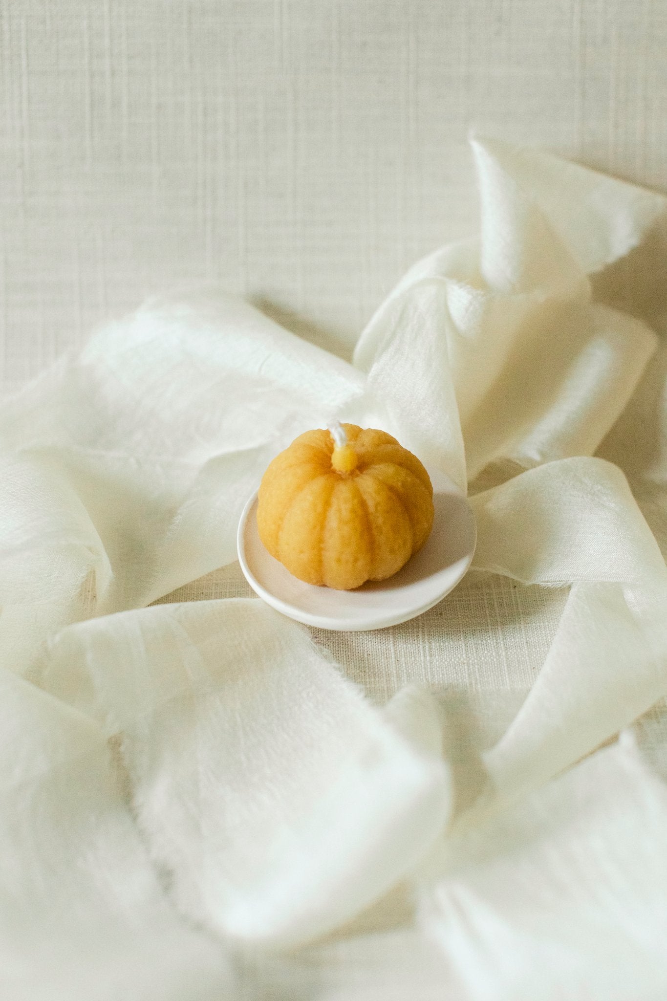 100% Beeswax Mini Pumpkin Candle Set