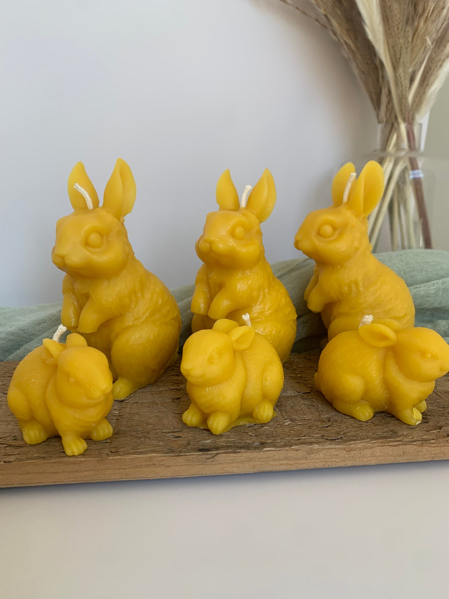 Easter Bunny Beeswax Candle