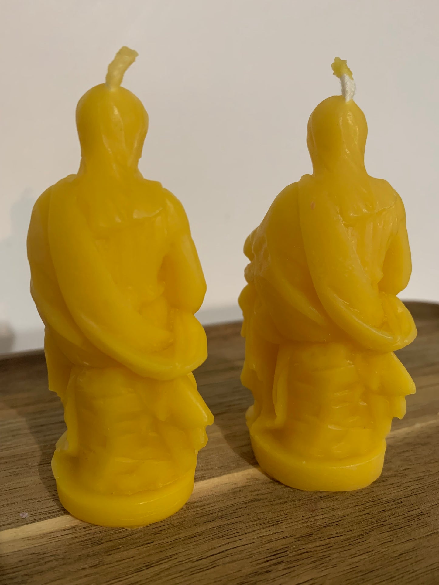 Mini Mary and Child Jesus Beeswax Model