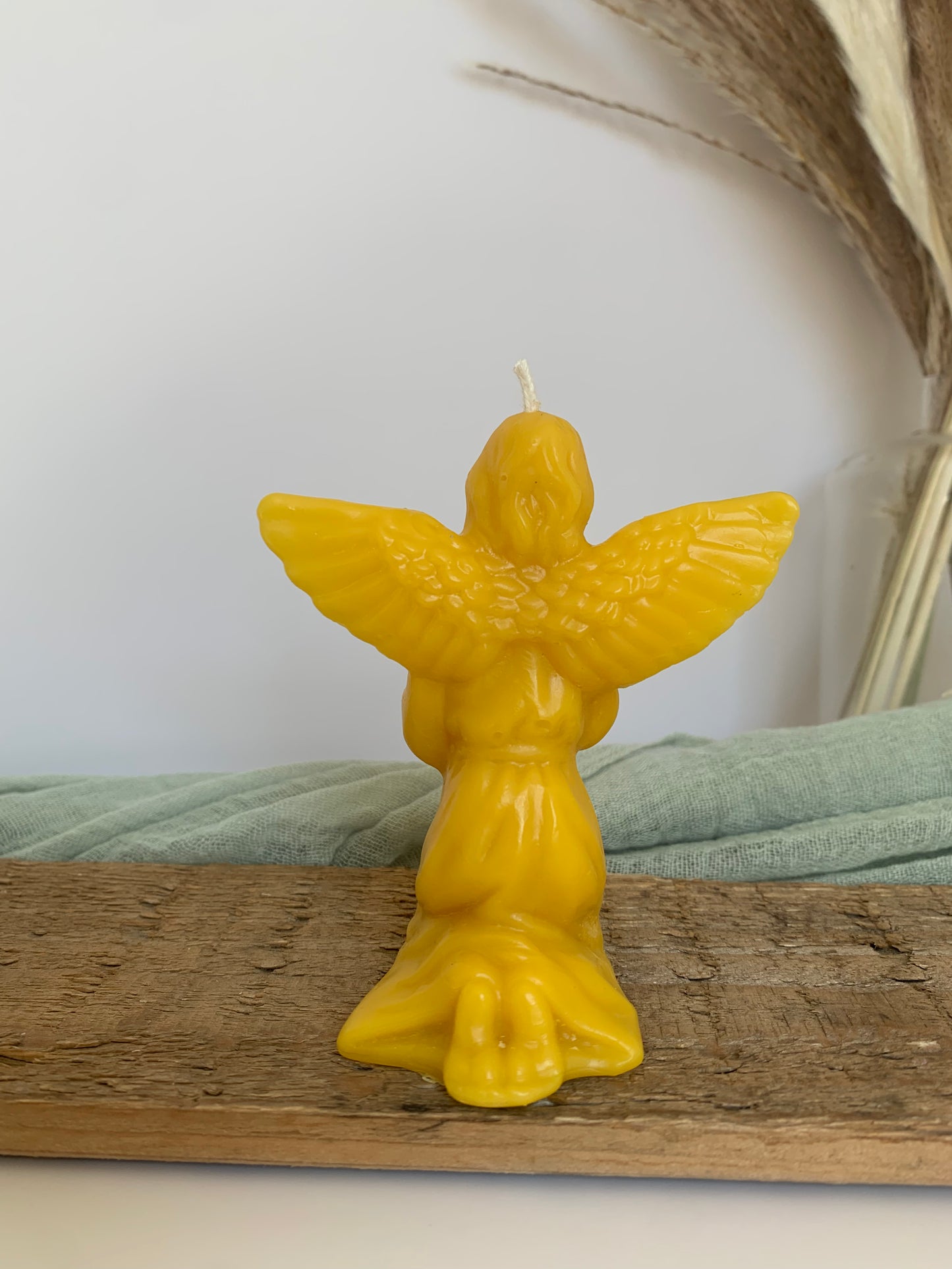 Guardian Angel Beeswax Candle
