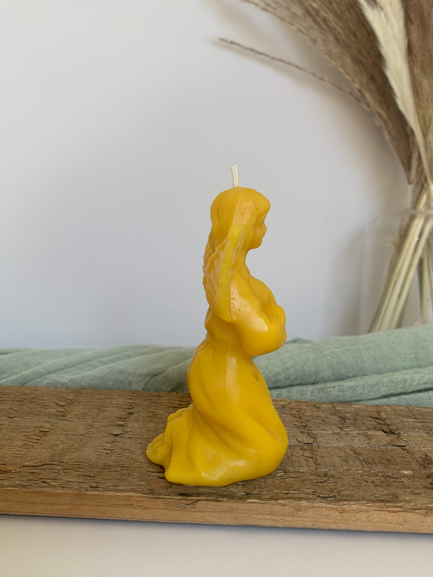 Guardian Angel Beeswax Candle