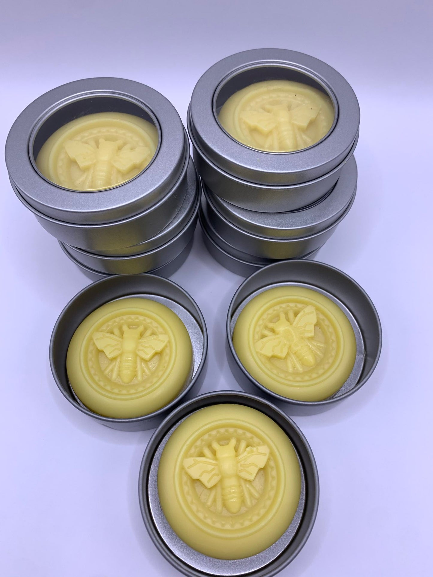 Shea Butter Balm - Nourishing Beeswax Lotion Bar - Non-toxic, Fragrance Free