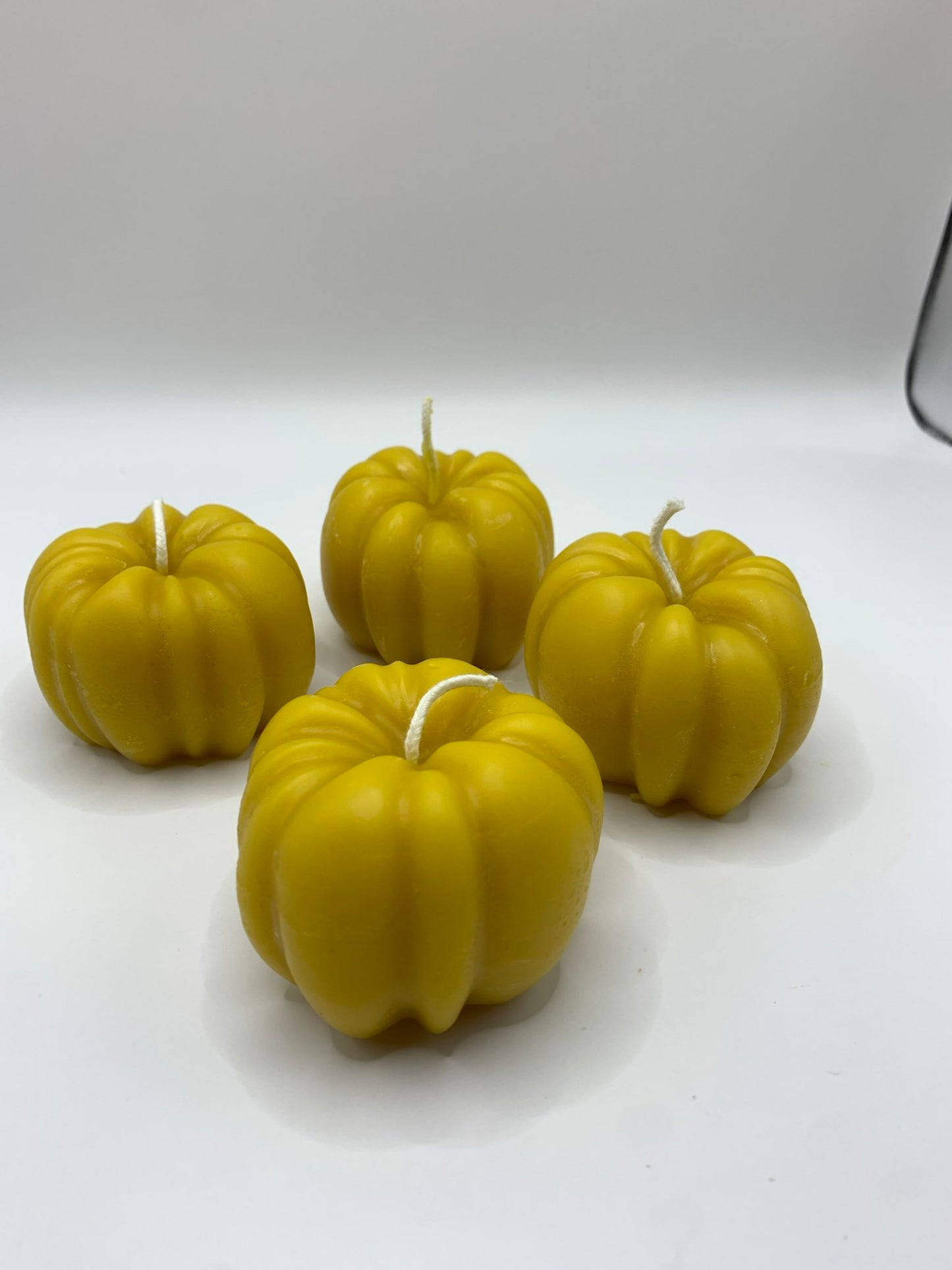 100% Beeswax Pumpkin Candle