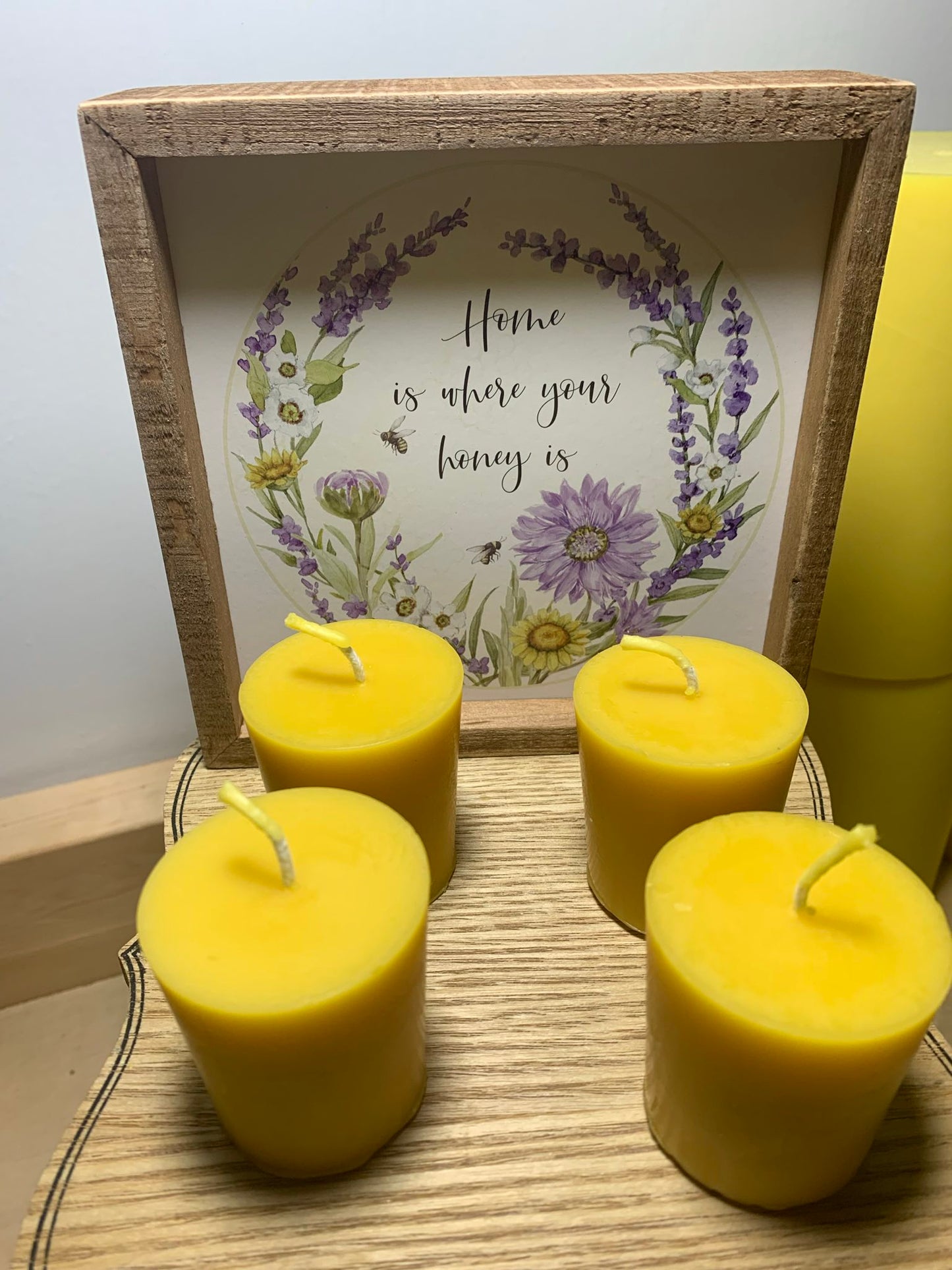 Votive Candle - 100% Beeswax