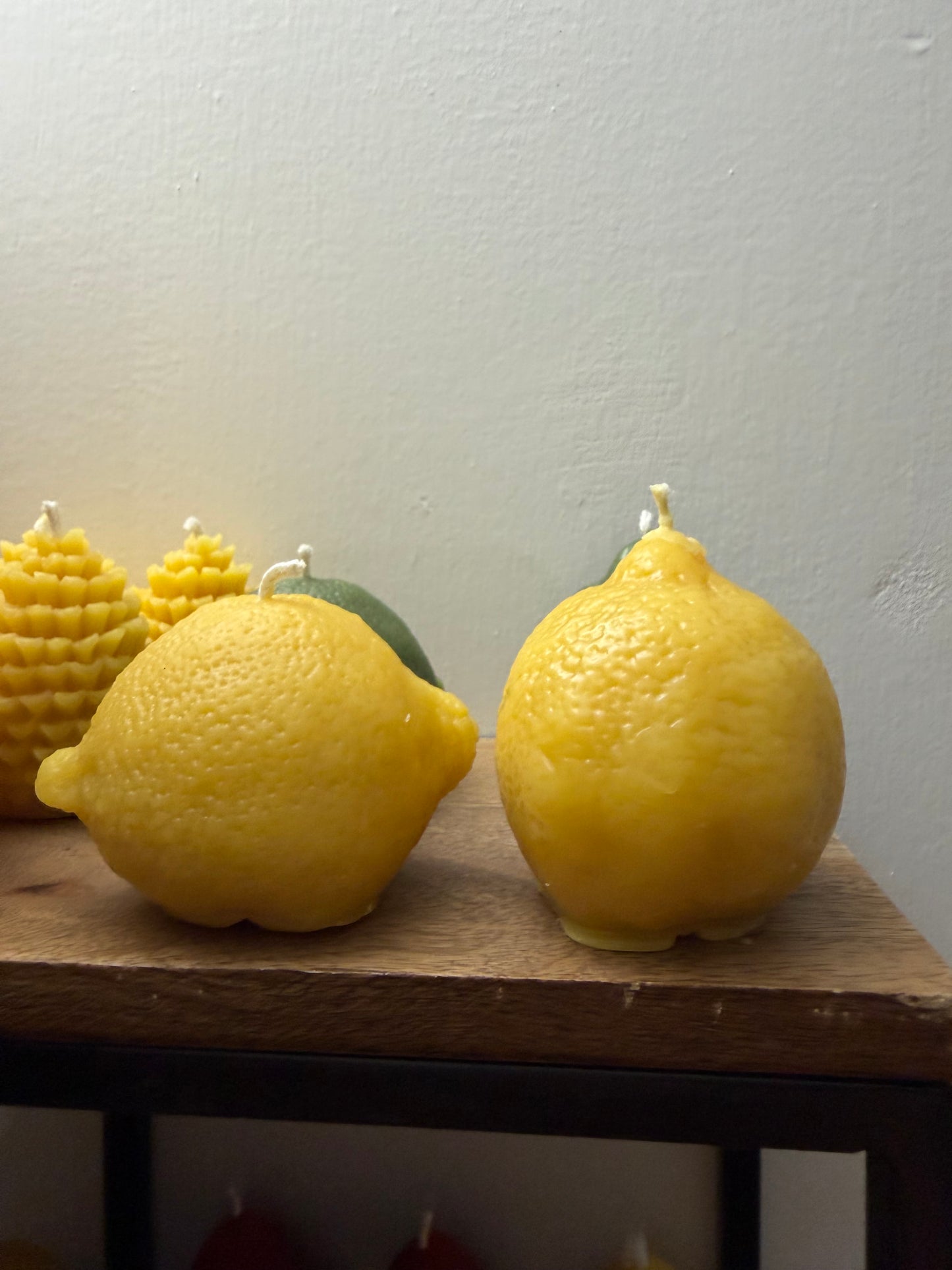 Lemon Lime Beeswax Candle