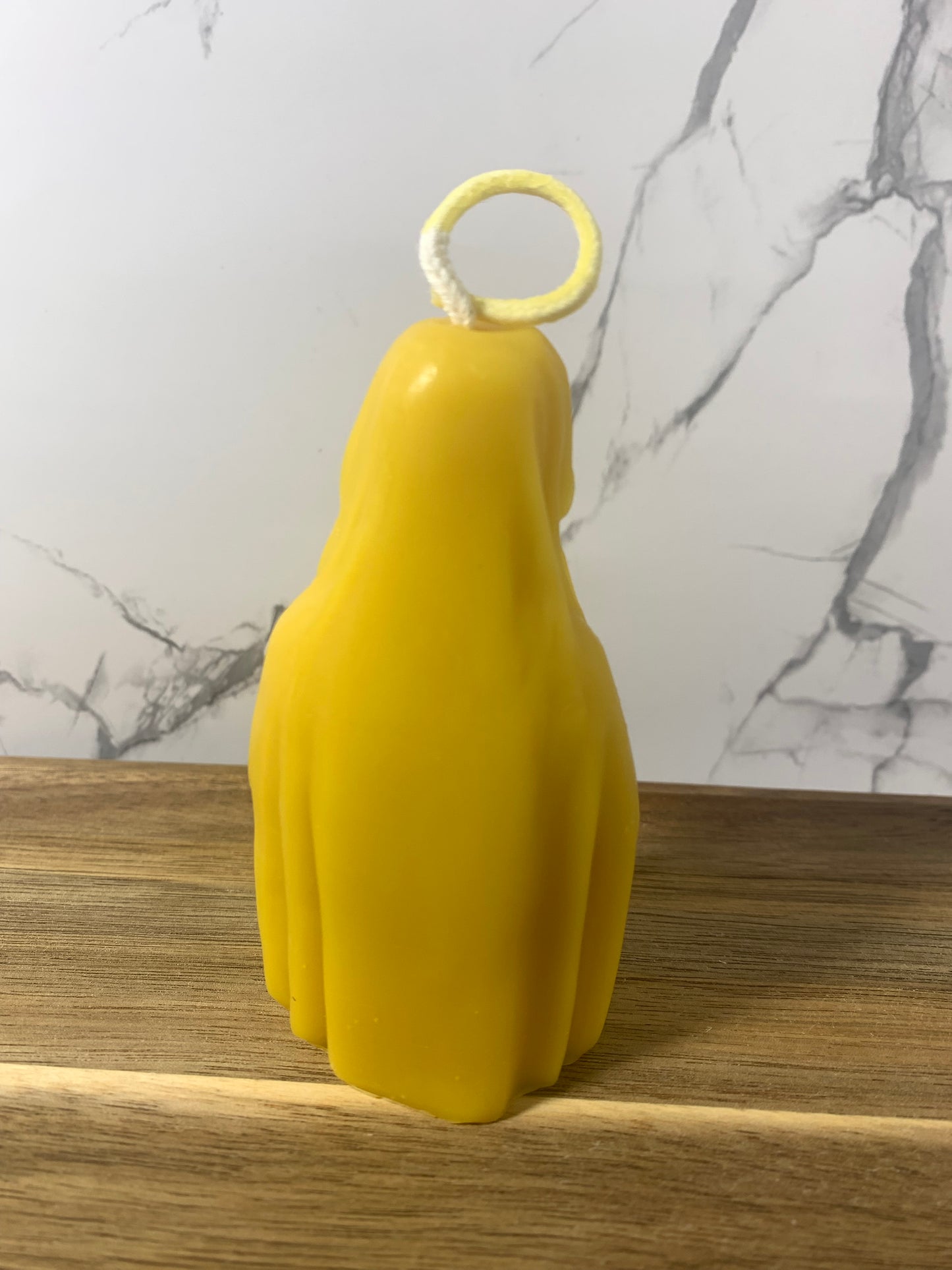 Our Lady Of Grace Beeswax Candle