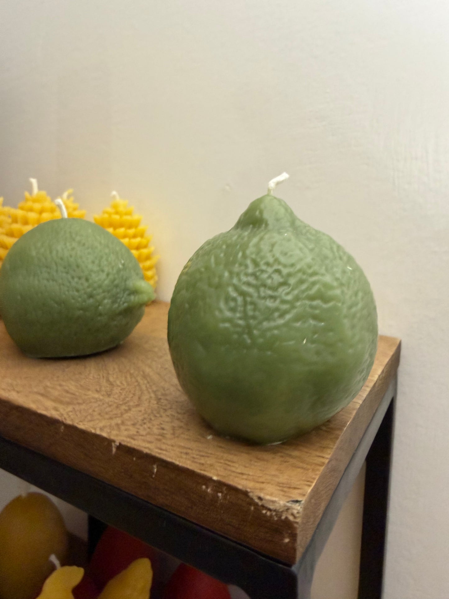 Lemon Lime Beeswax Candle