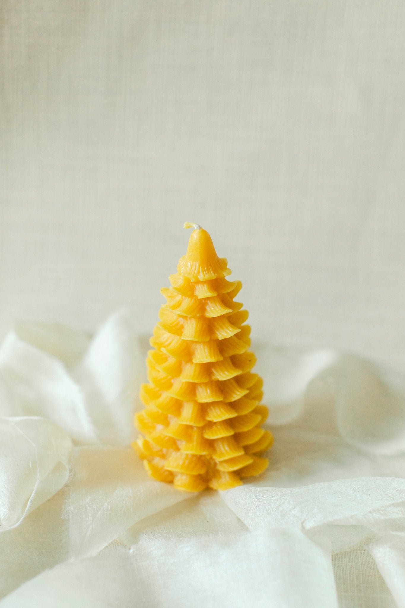 100% Beeswax Christmas Tree Candle