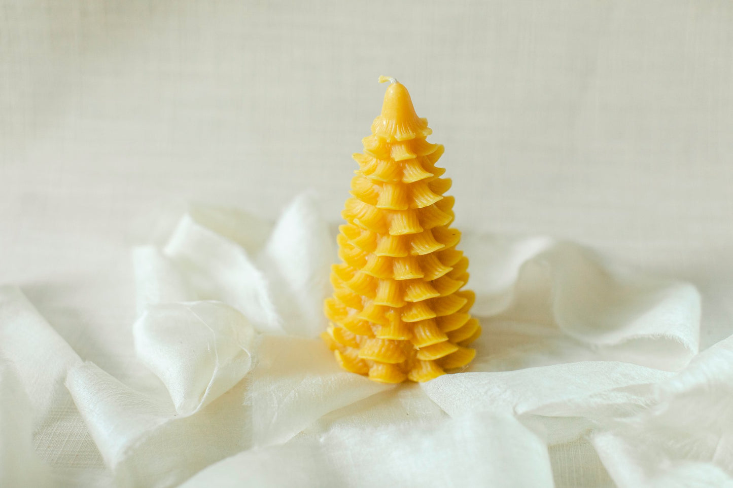100% Beeswax Christmas Tree Candle