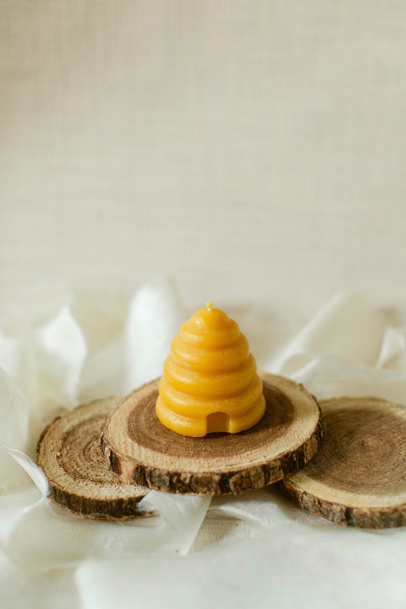 Beeswax Beehive Votive Mold