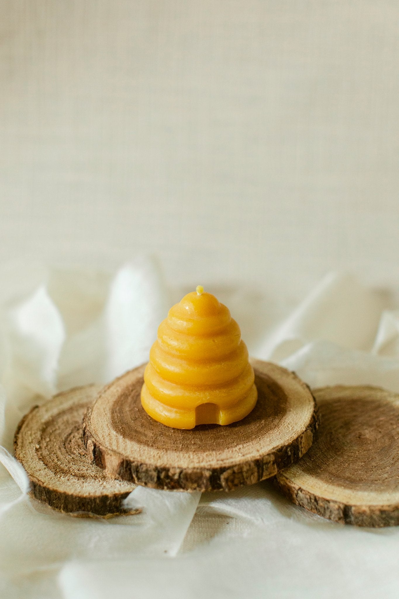 Beeswax Beehive Votive Mold