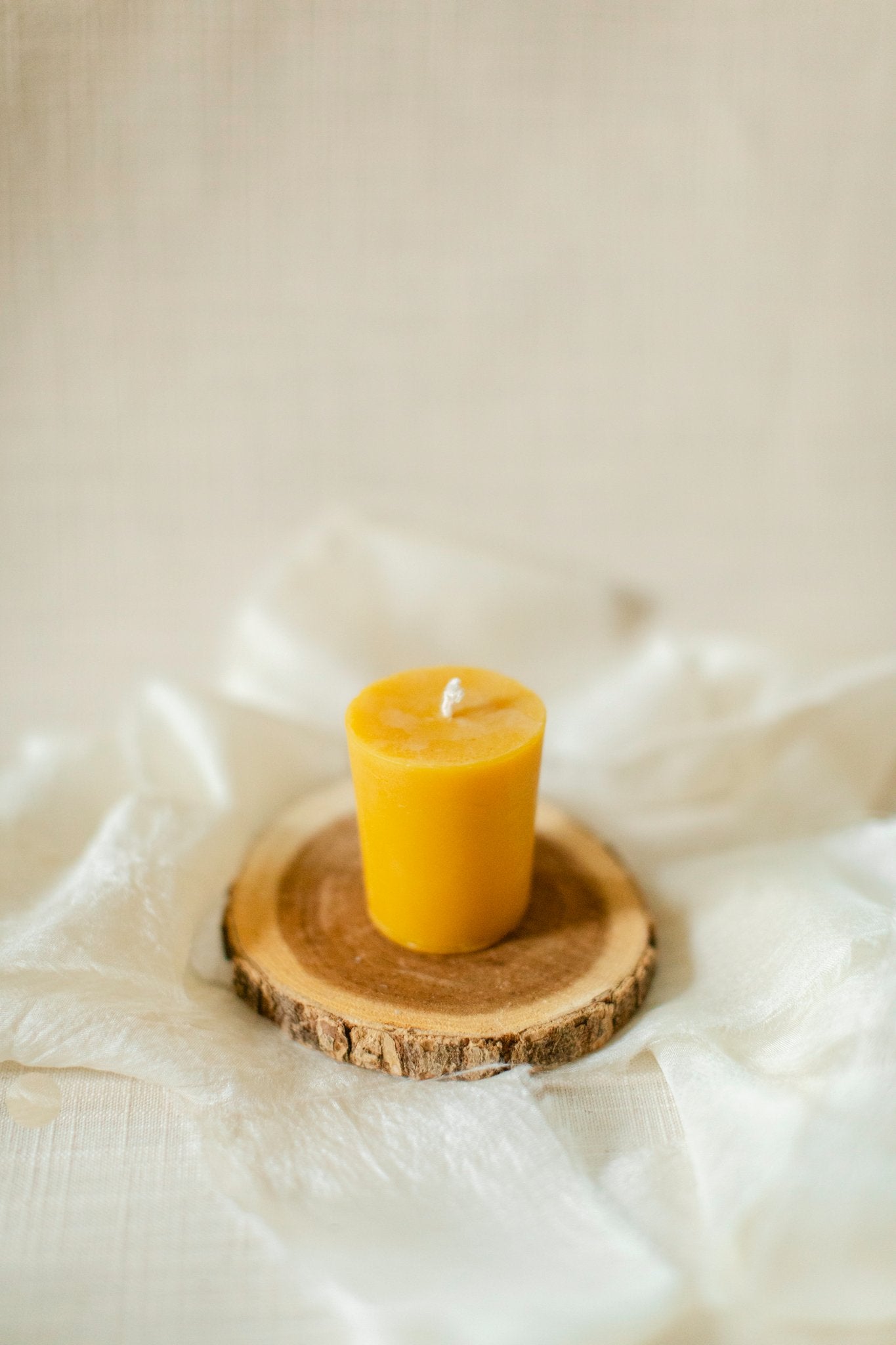 Votive Candle - 100% Beeswax