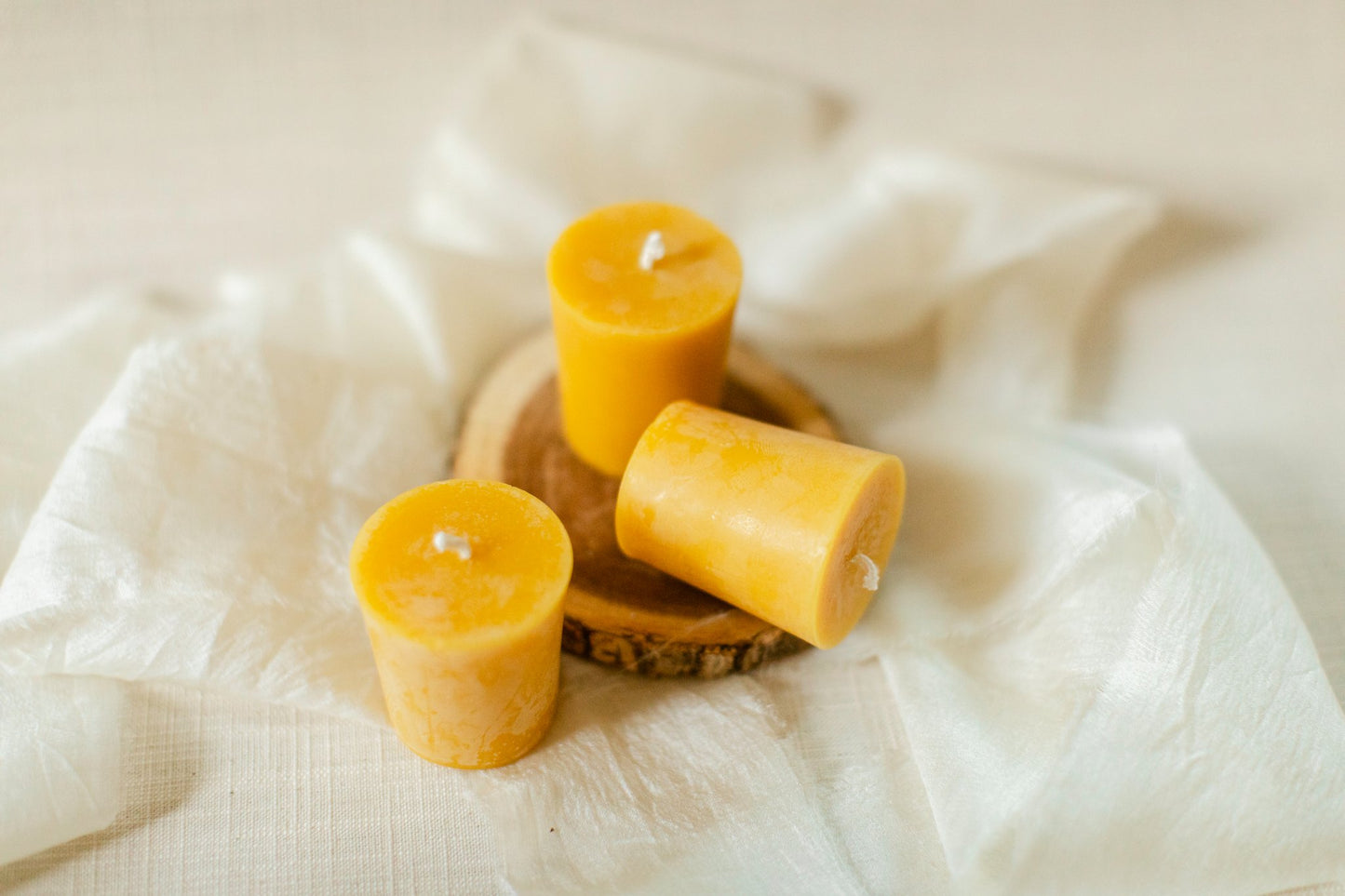 Votive Candle - 100% Beeswax