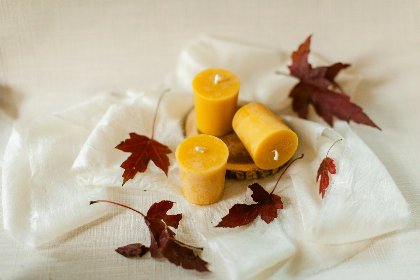 Votive Candle - 100% Beeswax