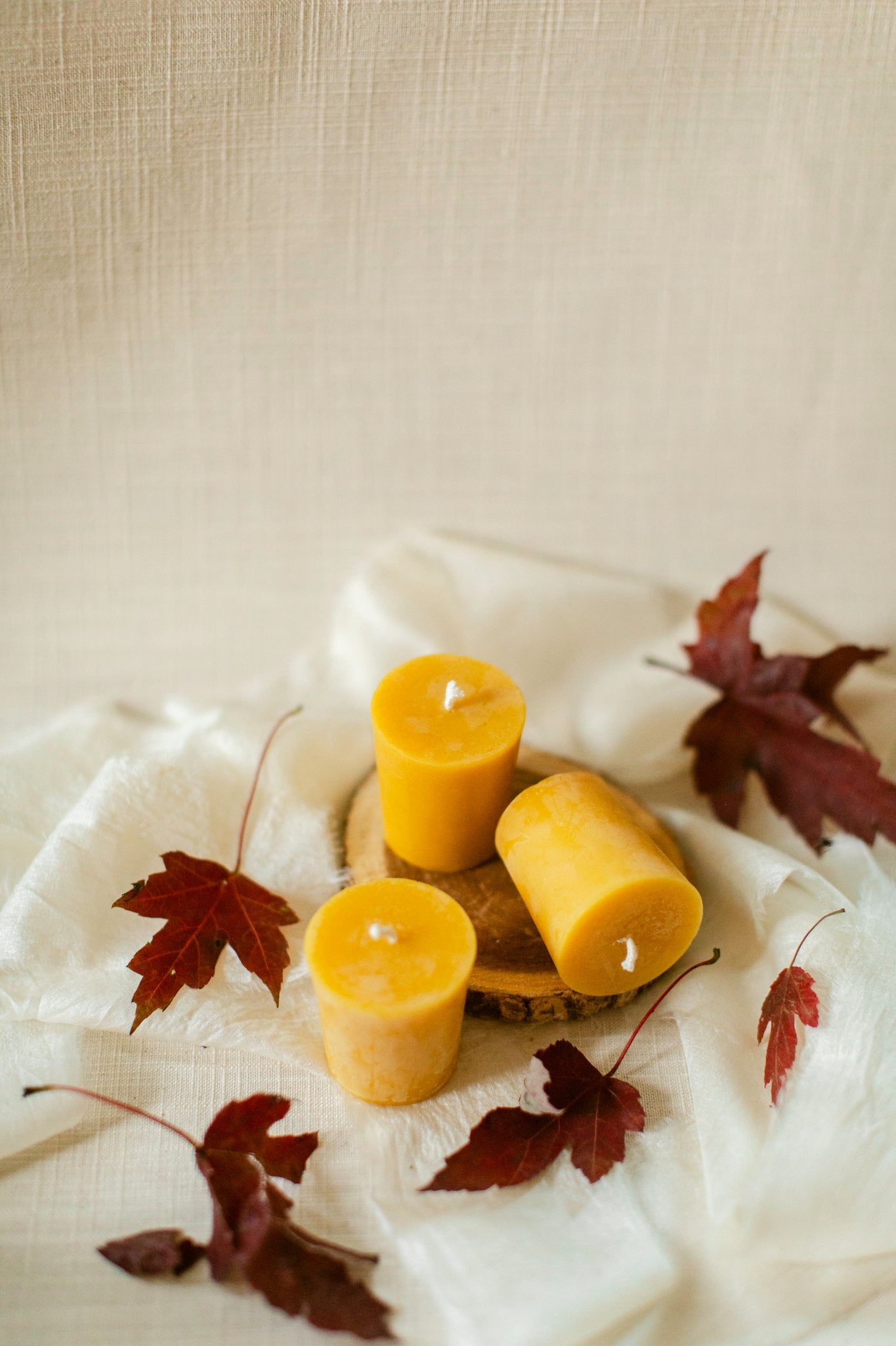 Votive Candle - 100% Beeswax