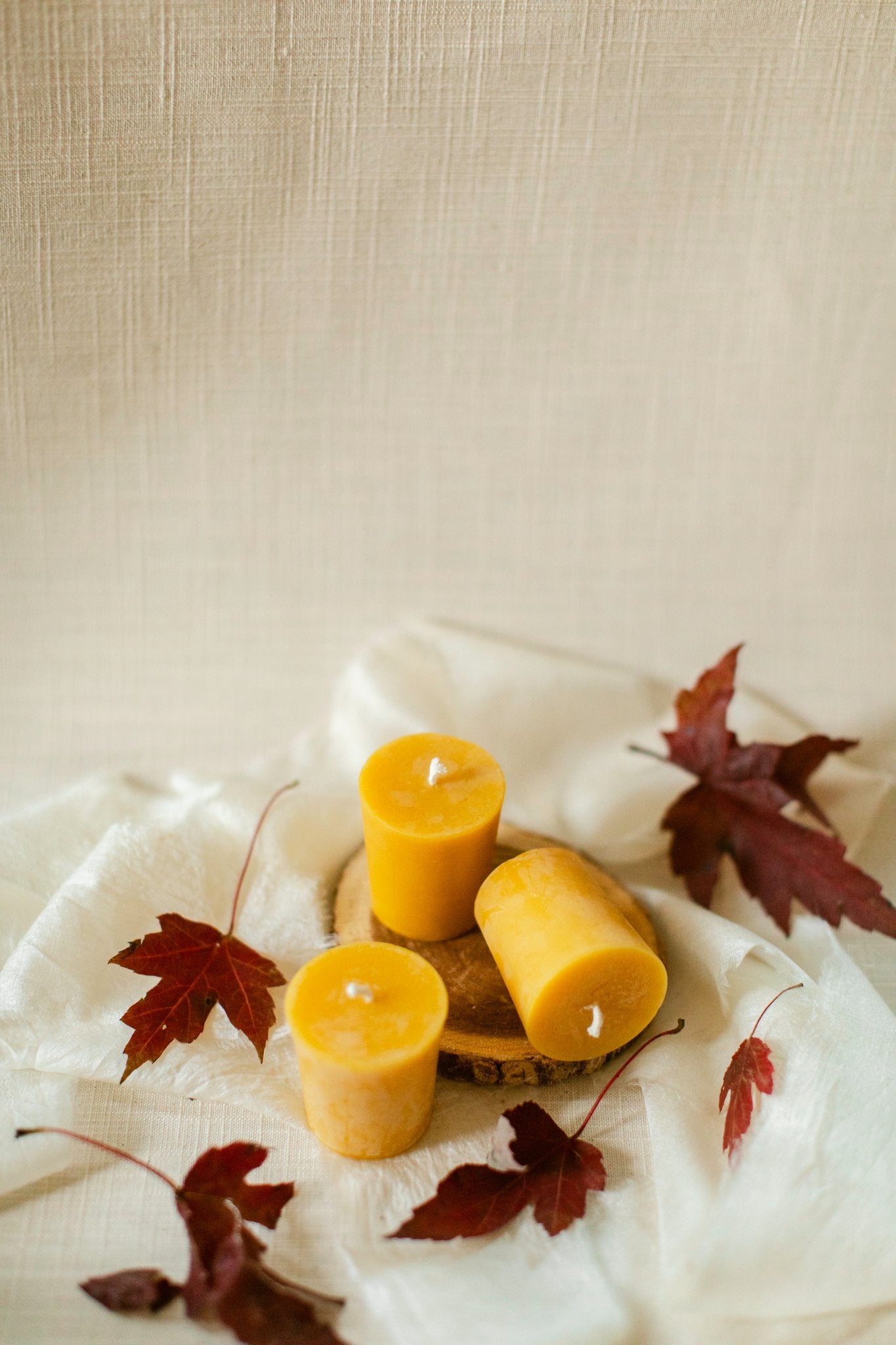 Votive Candle - 100% Beeswax