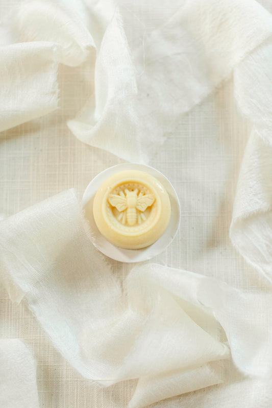 Lavender Shea Butter Balm - Nourishing Beeswax Lotion Bar - Non-toxic