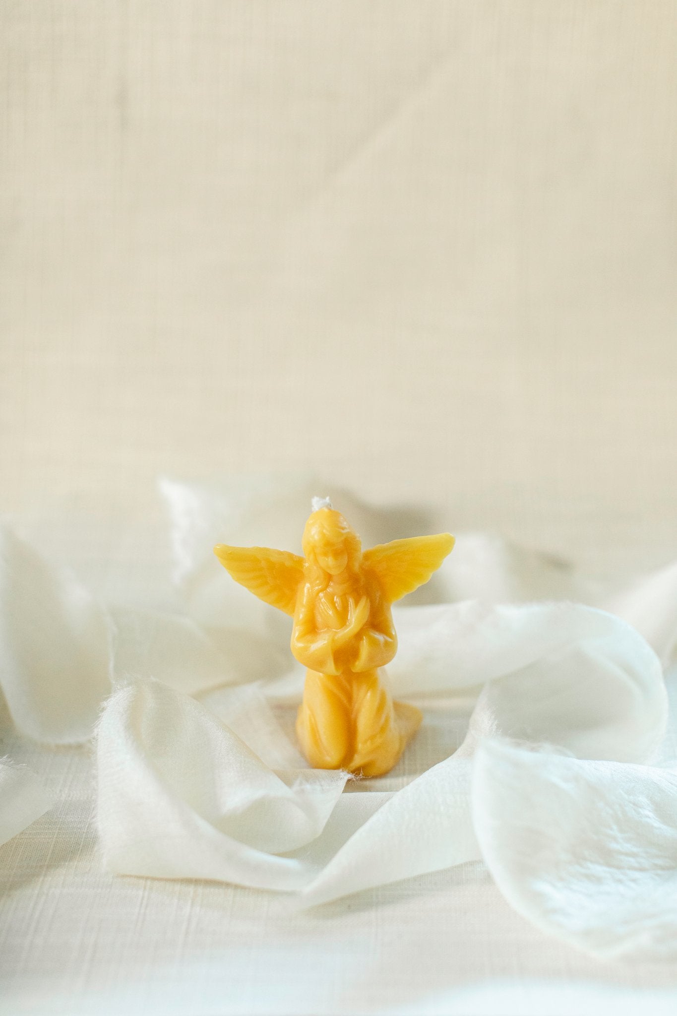 Guardian Angel Beeswax Candle