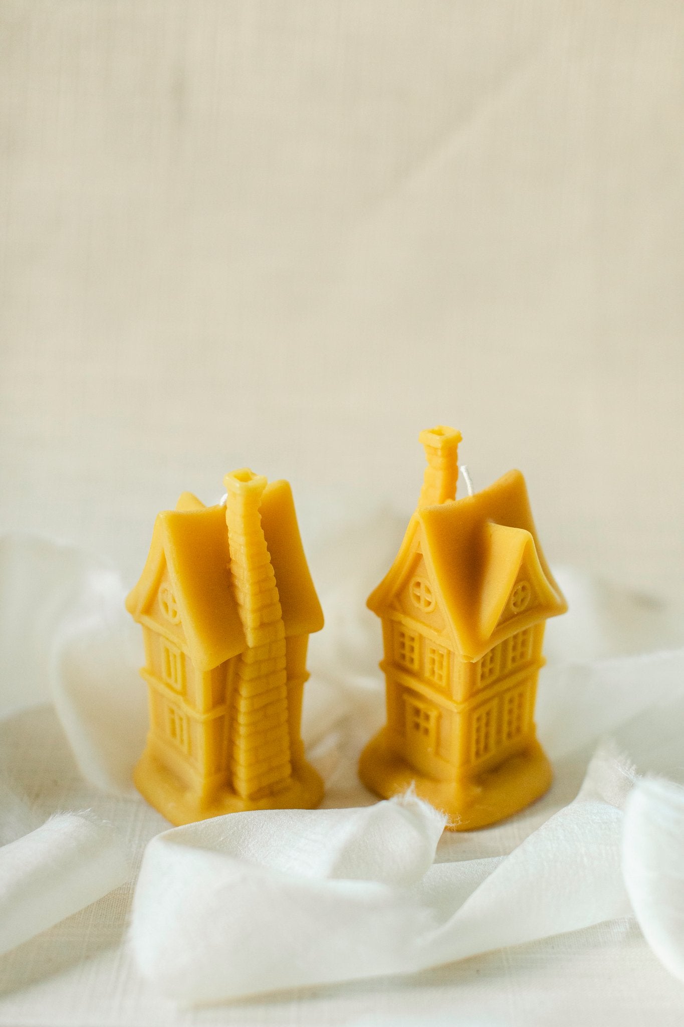 Beeswax House Candle