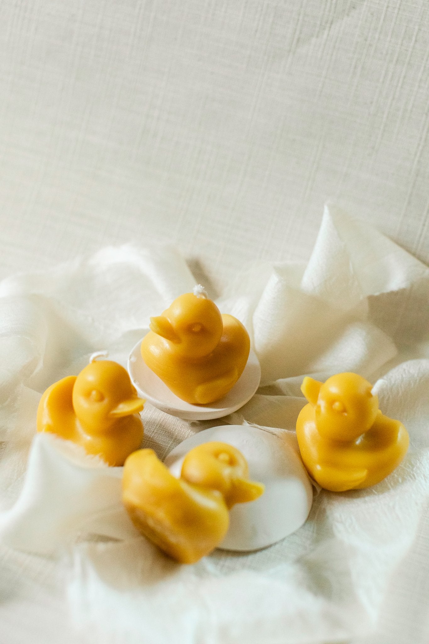 Duck Beeswax Candle