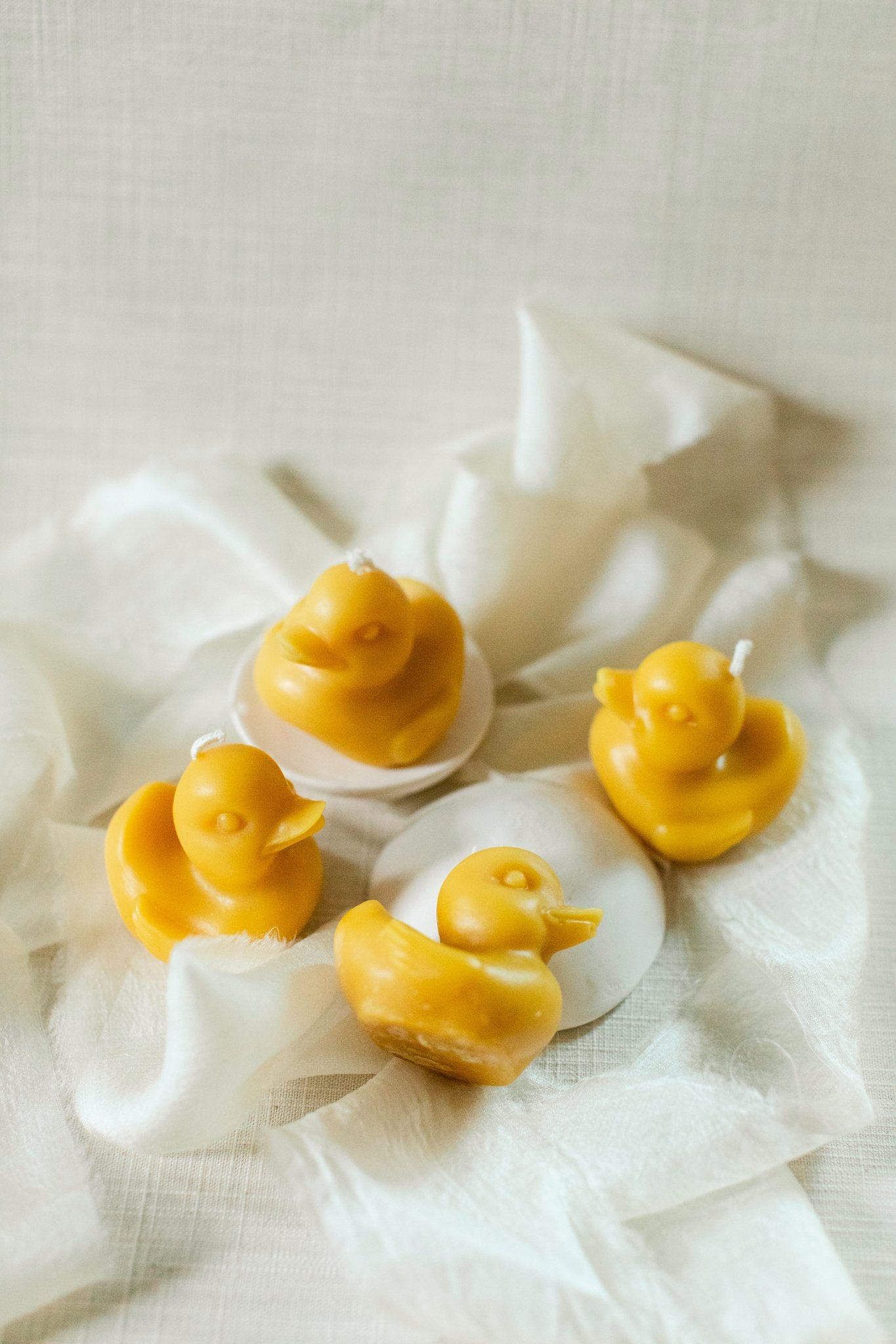 Duck Beeswax Candle