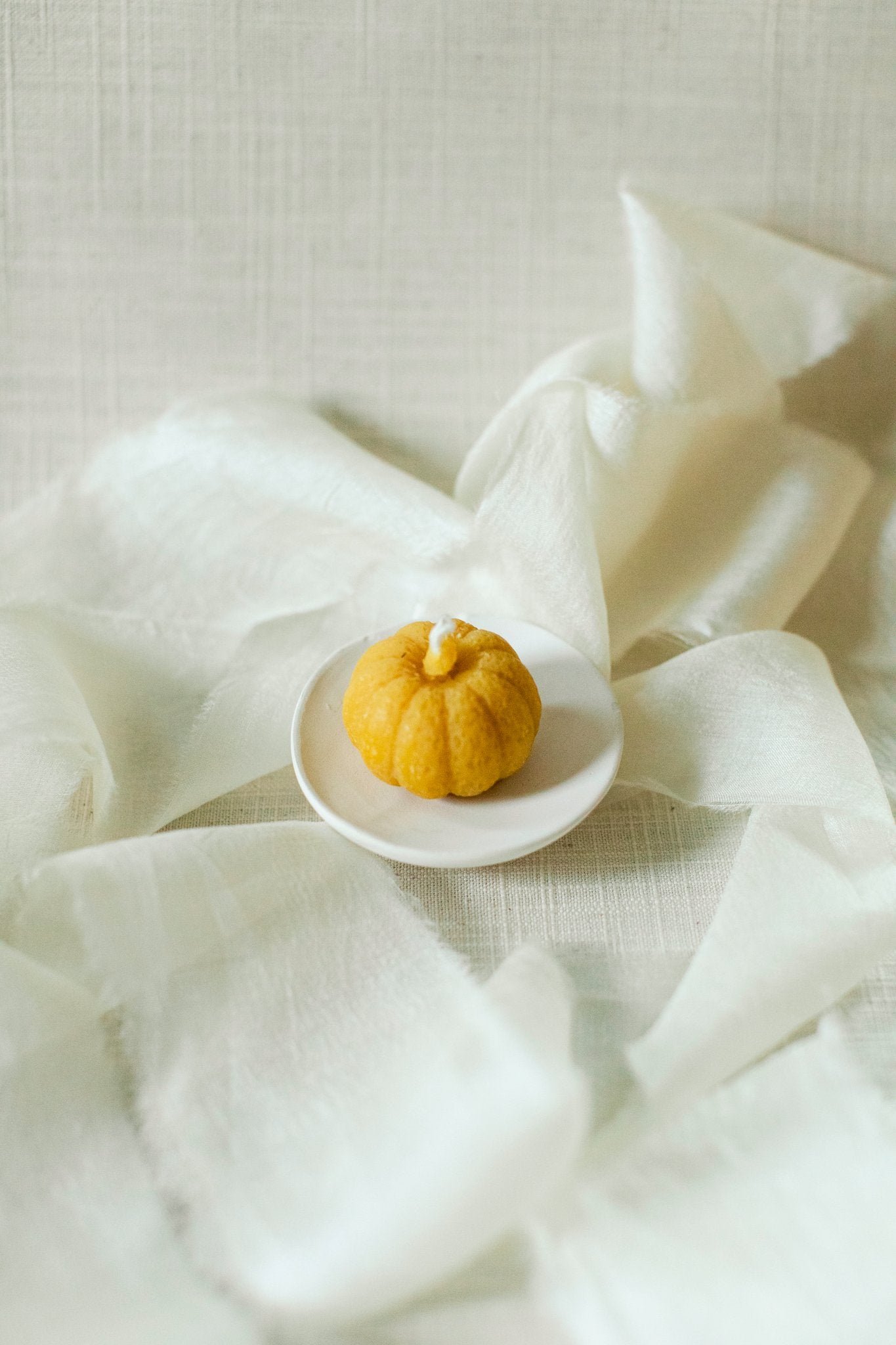 100% Beeswax Mini Pumpkin Candle Set