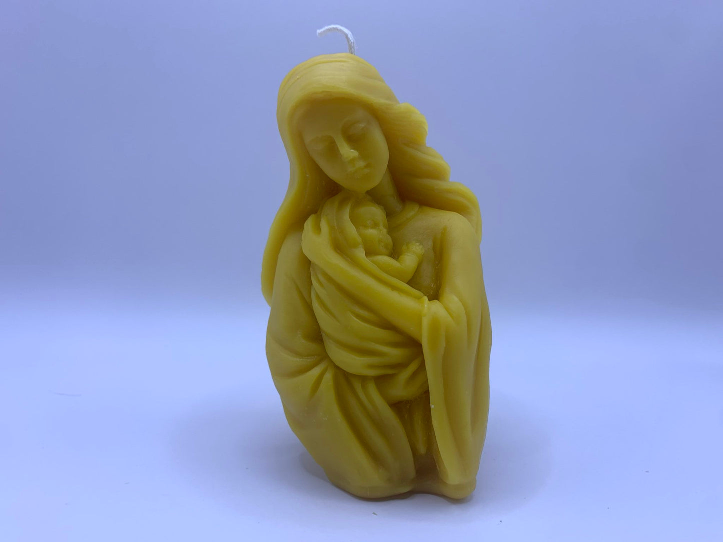 Madonna and Child 100% Beeswax Candle