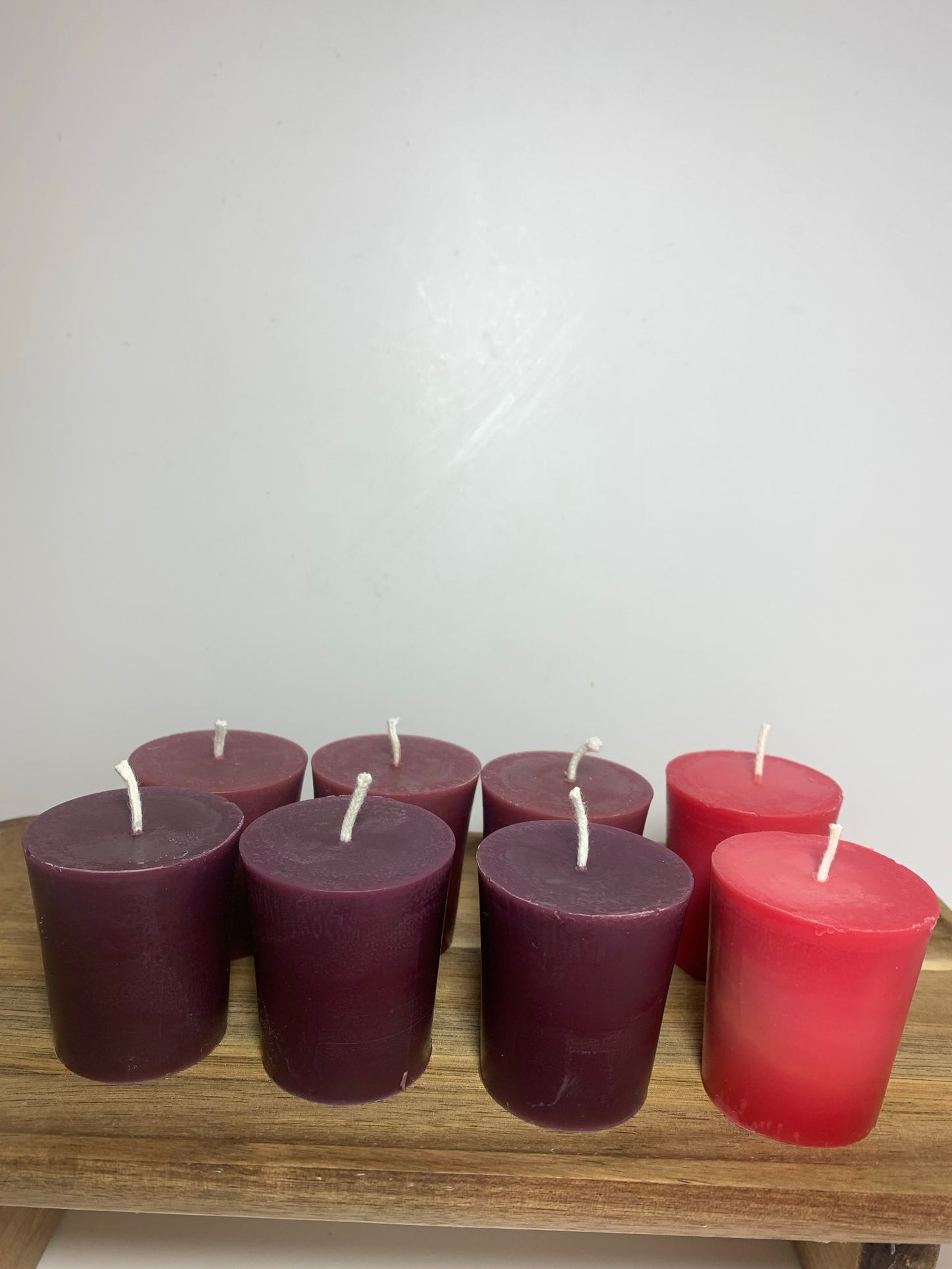 100% Beeswax Advent Votive Candles