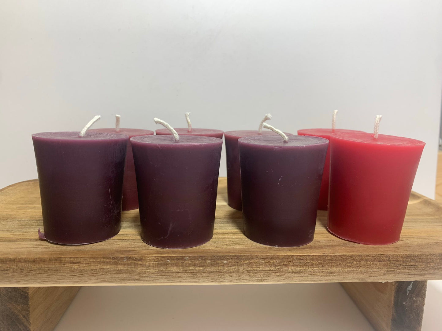 100% Beeswax Advent Votive Candles