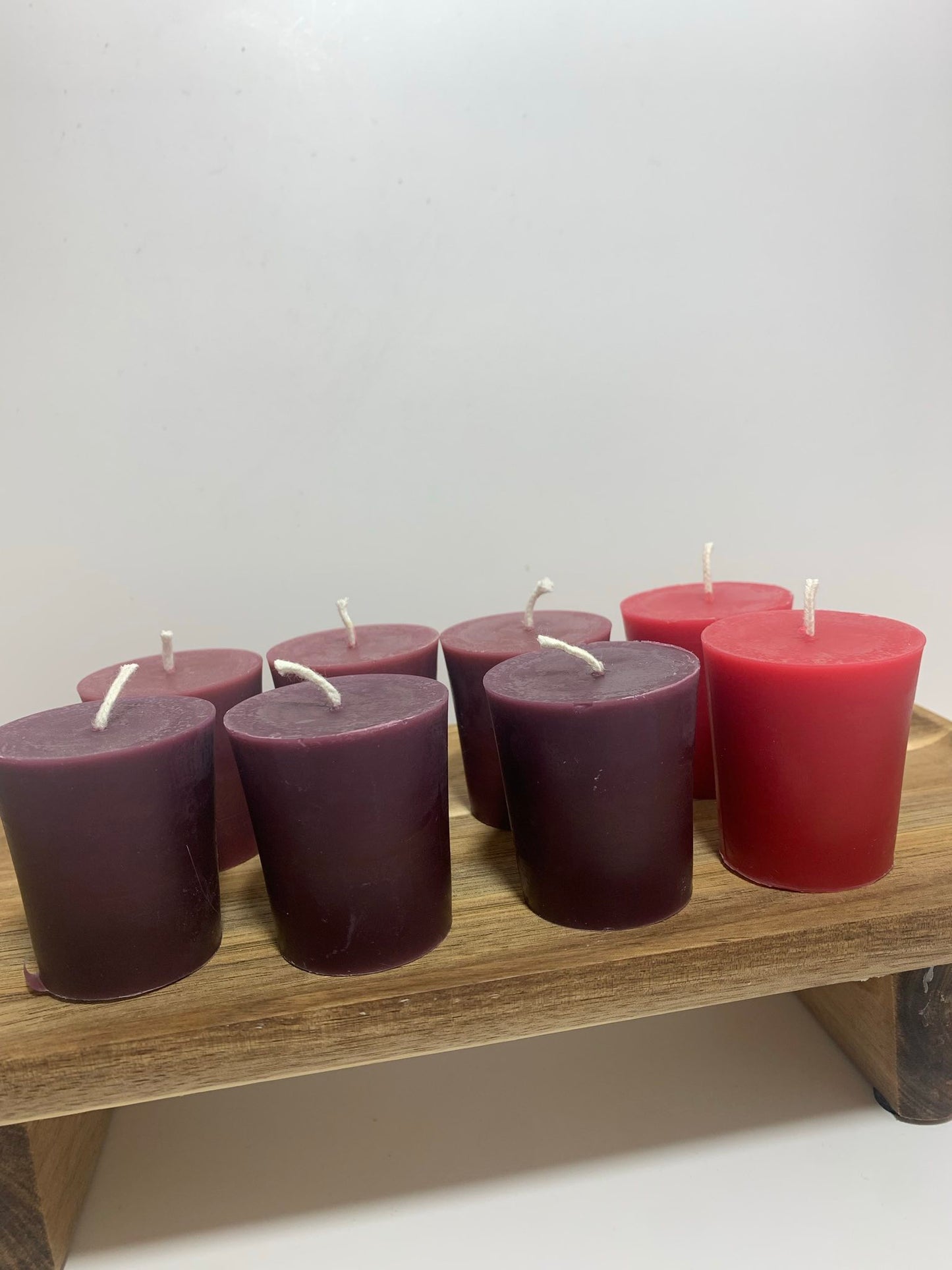 100% Beeswax Advent Votive Candles