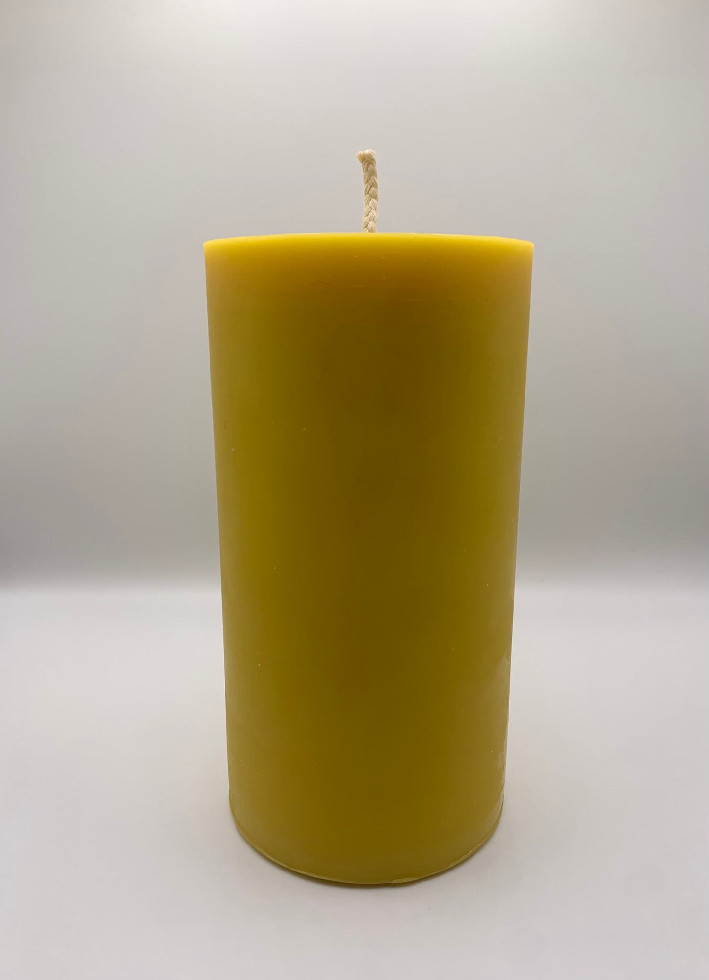 3"x 6" Beeswax Pillar Candle