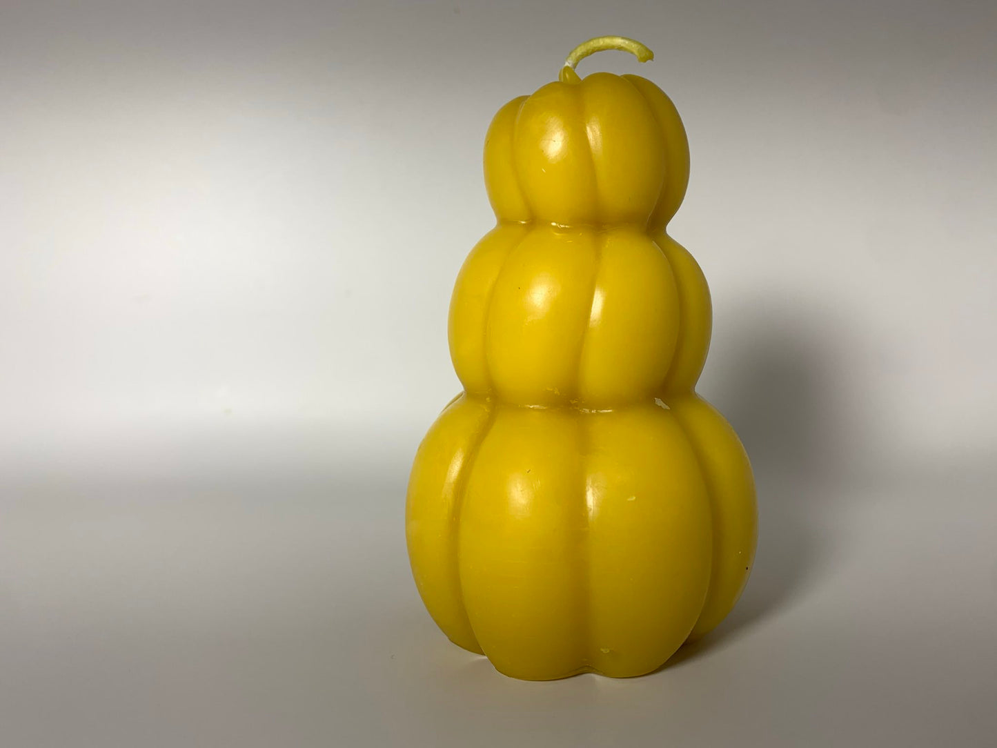 100% Beeswax Pumpkin Stack Candle