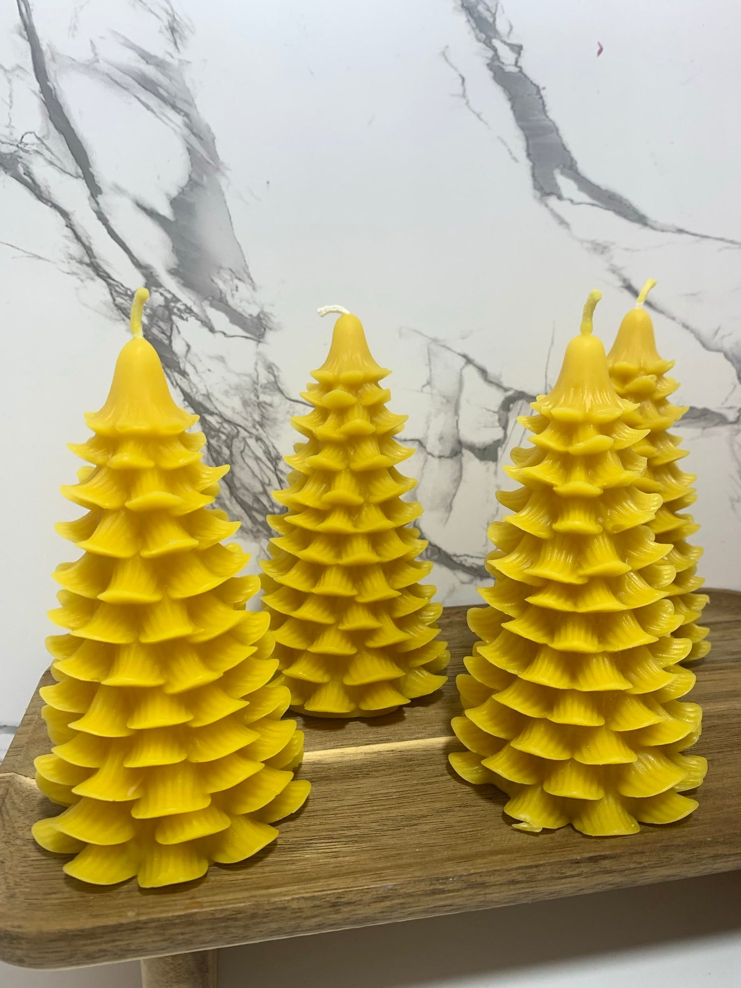 100% Beeswax Christmas Tree Candle