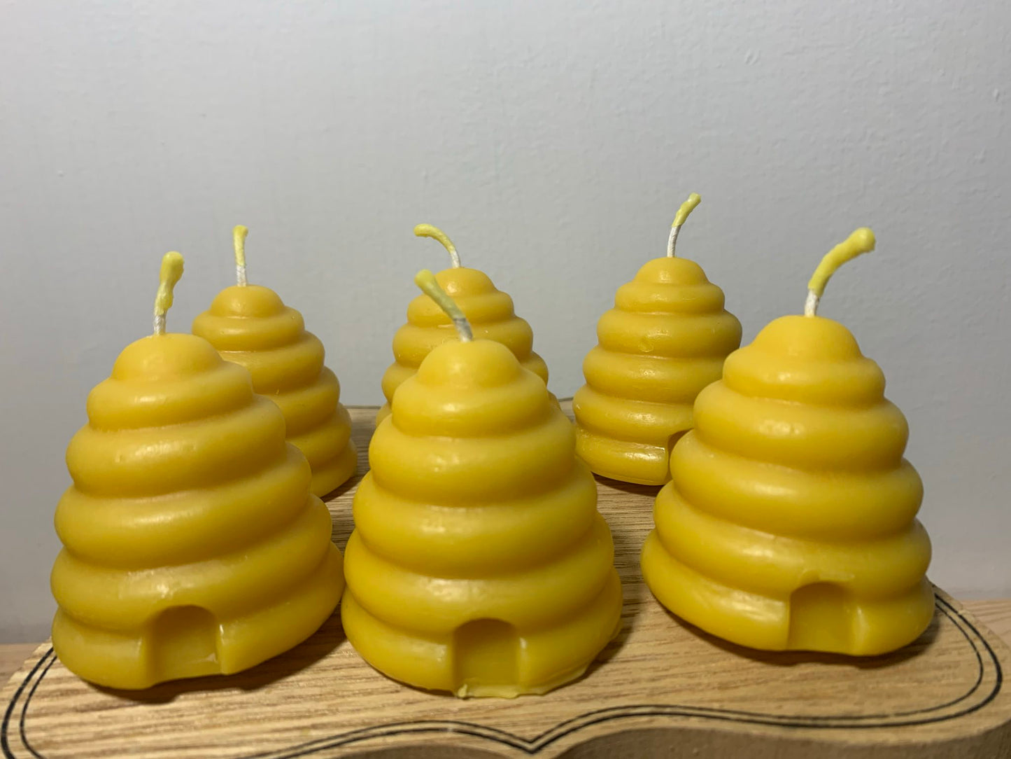 100% Beeswax Beehive Votive Mold