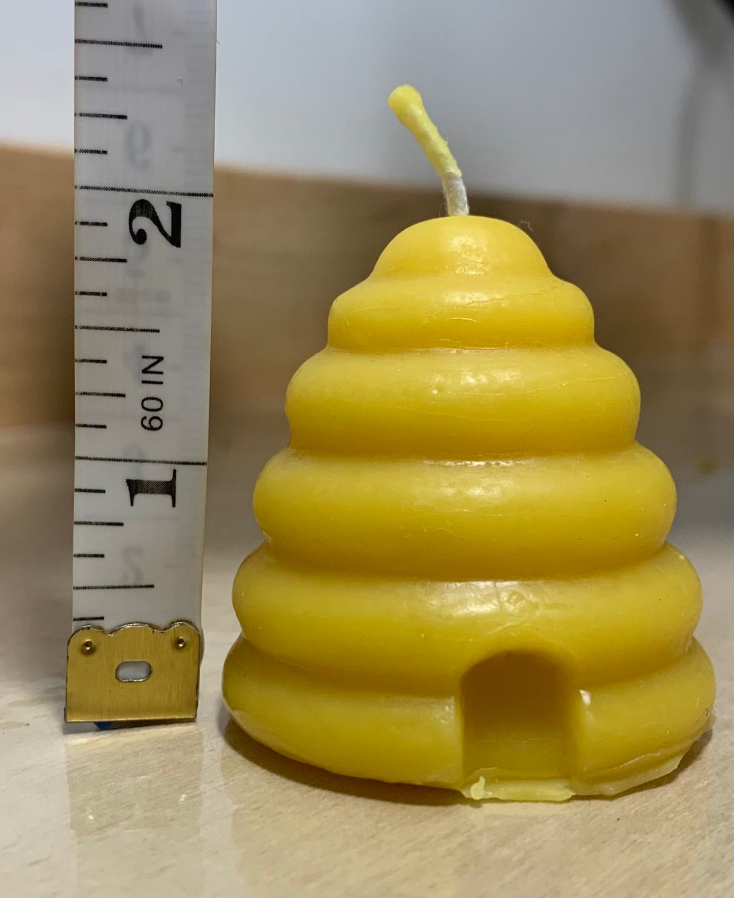 100% Beeswax Beehive Votive Mold